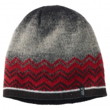 Jack Wolfskin Knitted Hat (Beanie) Nordic Shadow Cap with Fleece Lining red/grey Men